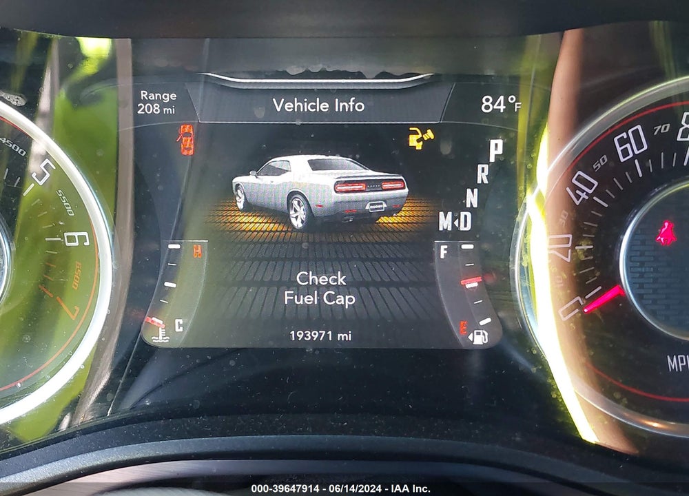 2015 DODGE CHALLENGER SXT VIN: 2C3CDZAG6FH810937