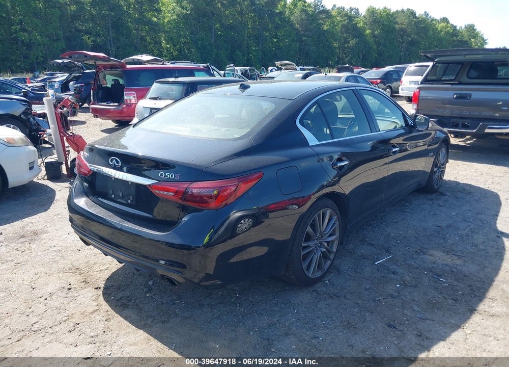 2018 INFINITI Q50 3.0T RED SPORT 400 VIN: JN1FV7AR2JM481643