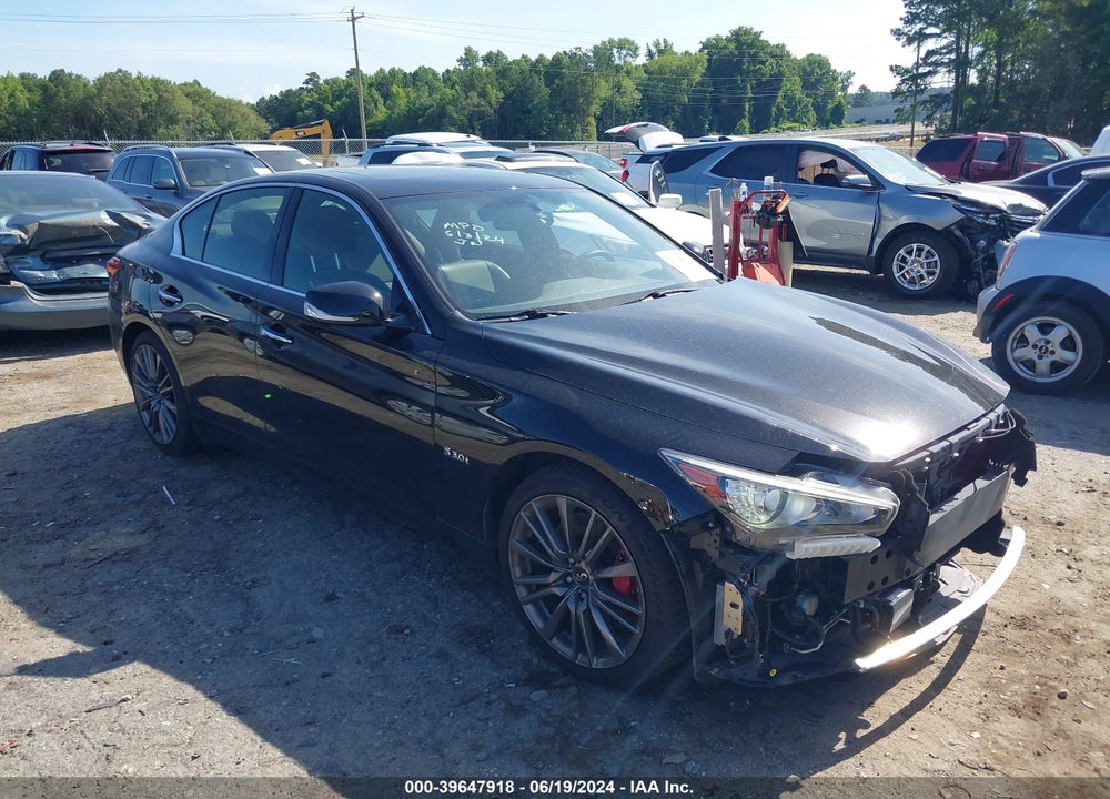 2018 INFINITI Q50 3.0T RED SPORT 400 VIN: JN1FV7AR2JM481643