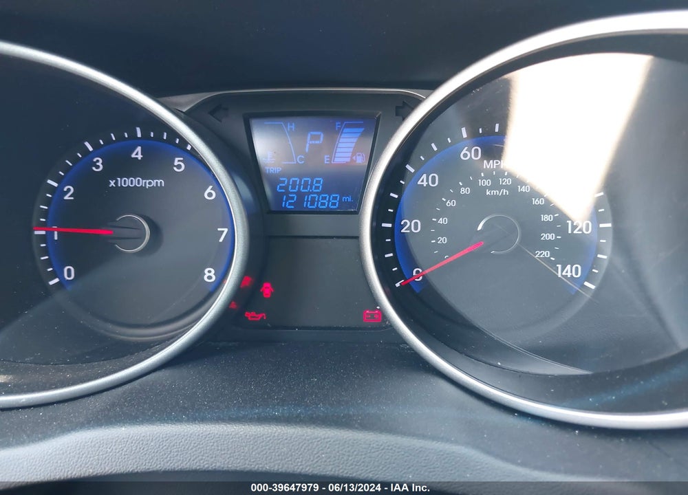2014 HYUNDAI TUCSON LIMITED VIN: KM8JUCAG3EU812278