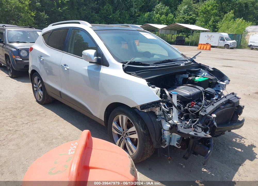 2014 HYUNDAI TUCSON LIMITED VIN: KM8JUCAG3EU812278
