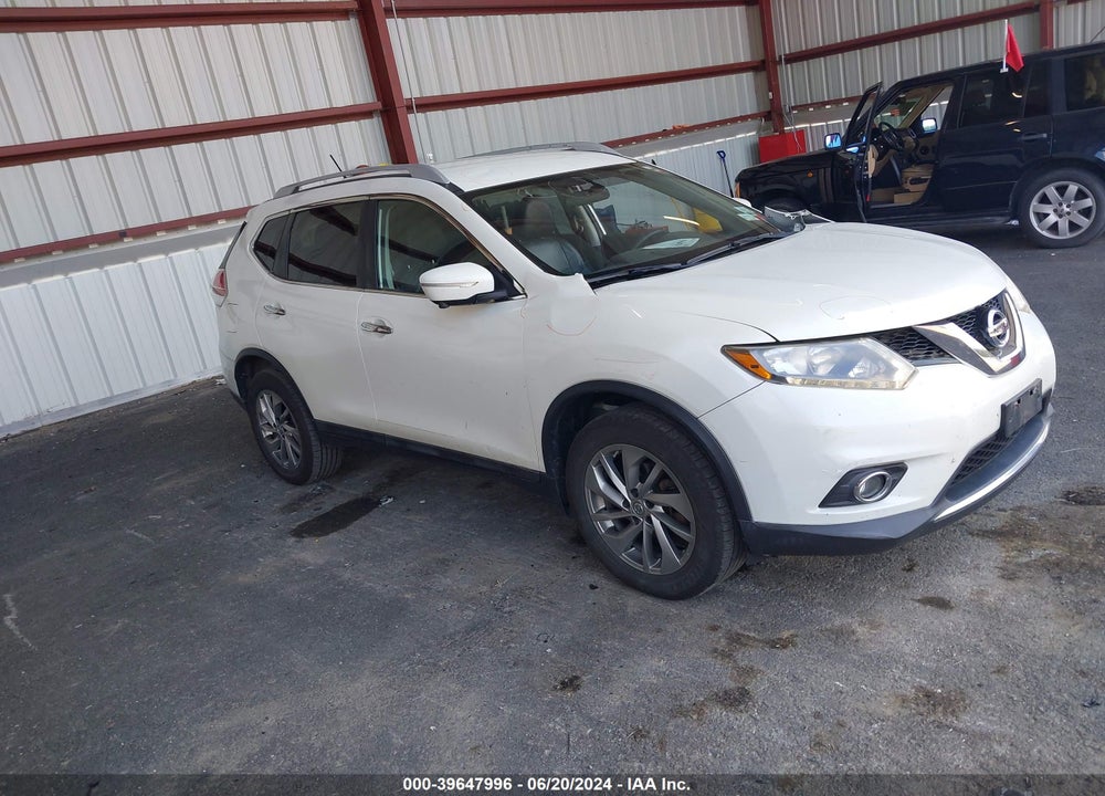 2015 NISSAN ROGUE SL VIN: 5N1AT2MV7FC870084