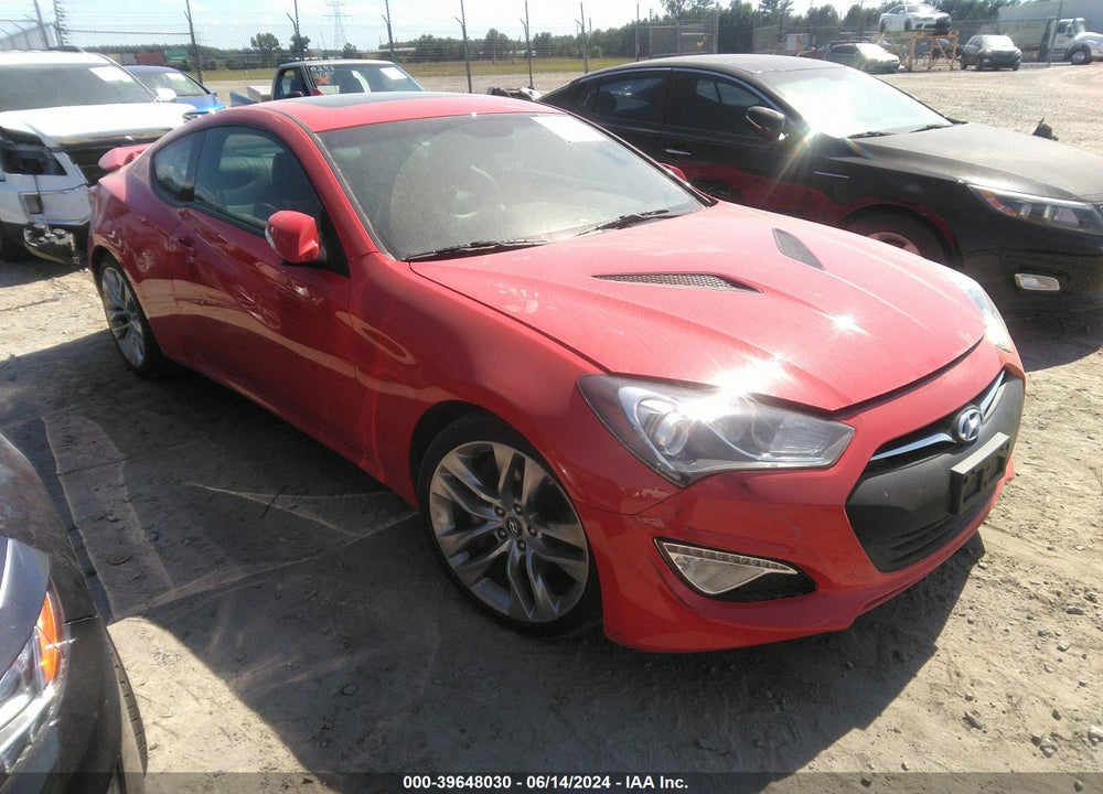 2013 HYUNDAI GENESIS 3.8 TRACK VIN: KMHHU6KJ9DU106022