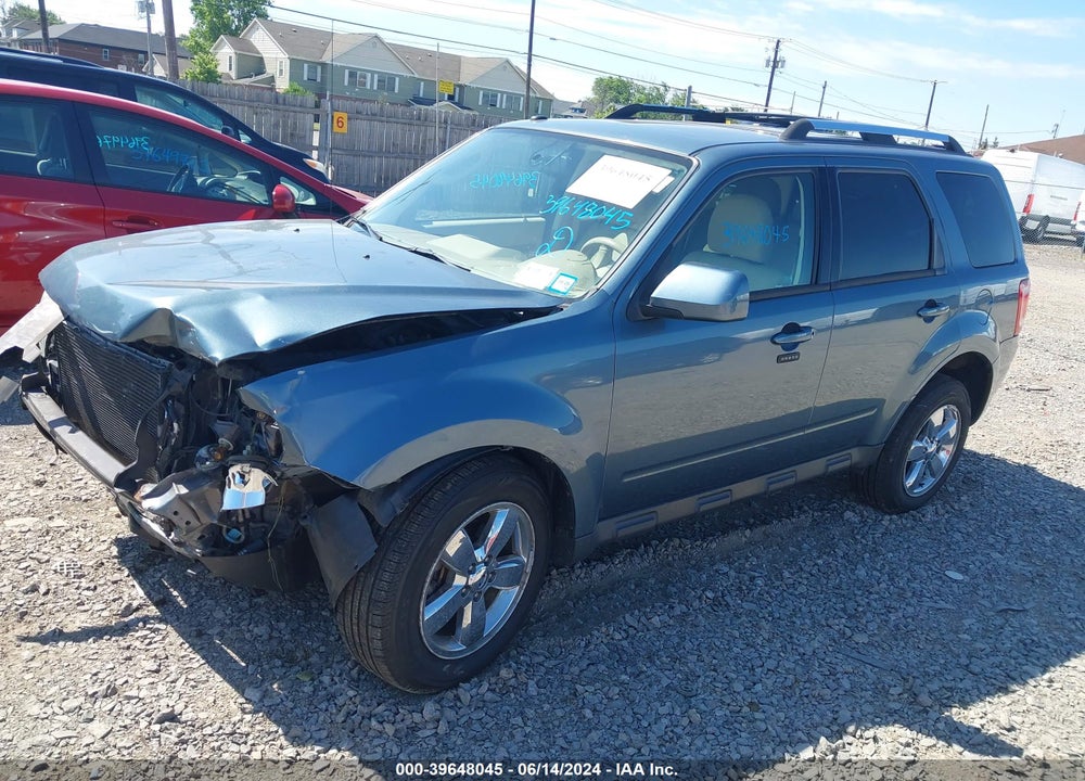 2011 FORD ESCAPE LIMITED VIN: 1FMCU9EG1BKA61100