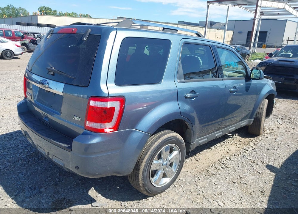 2011 FORD ESCAPE LIMITED VIN: 1FMCU9EG1BKA61100