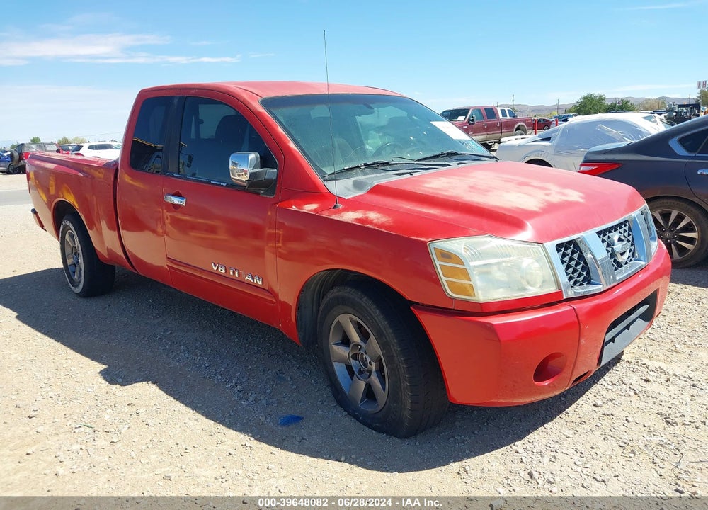 2005 NISSAN TITAN SE VIN: 1N6AA06A85N511352