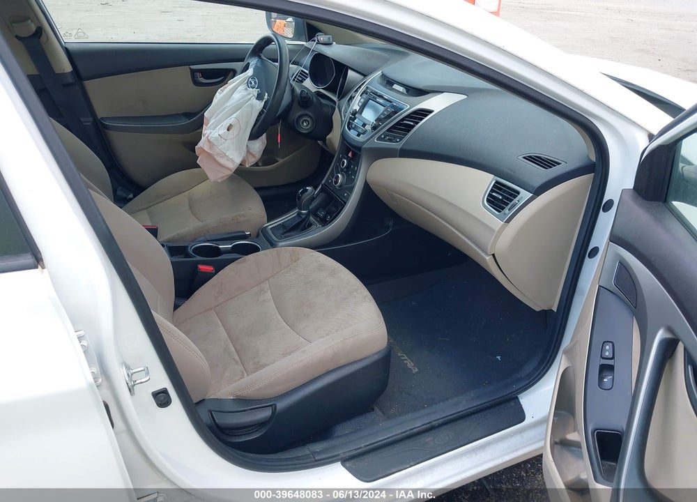 2014 HYUNDAI ELANTRA SE VIN: 5NPDH4AEXEH480442