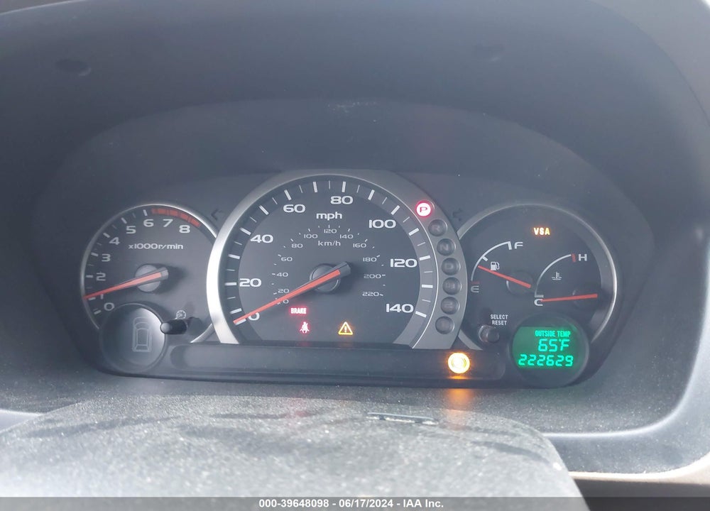 2005 HONDA PILOT EX-L VIN: 5FNYF18575B015448