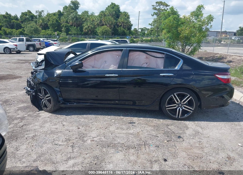 2017 HONDA ACCORD SPORT VIN: 1HGCR2F50HA269799