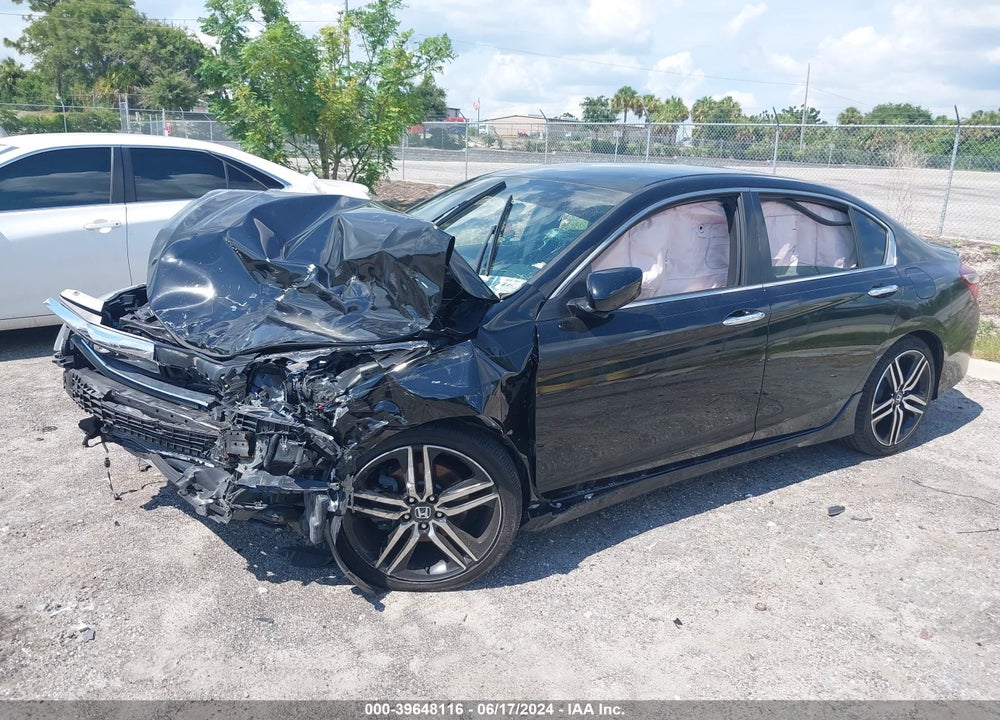2017 HONDA ACCORD SPORT VIN: 1HGCR2F50HA269799