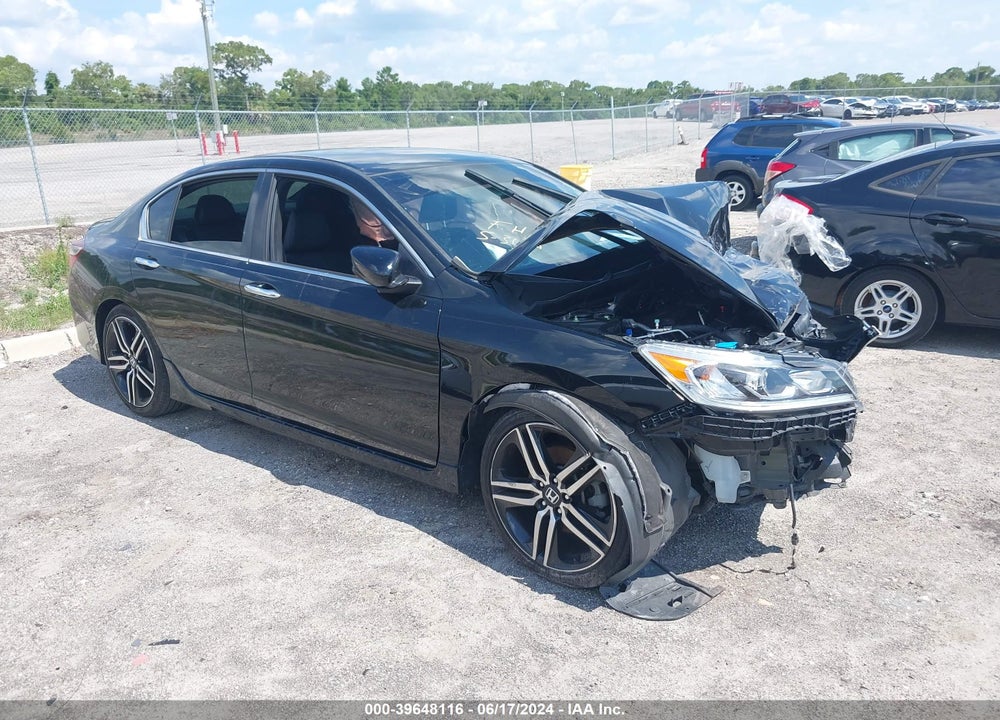 2017 HONDA ACCORD SPORT VIN: 1HGCR2F50HA269799