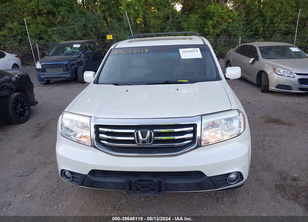 2014 HONDA PILOT TOURING VIN: 5FNYF4H9XEB003170