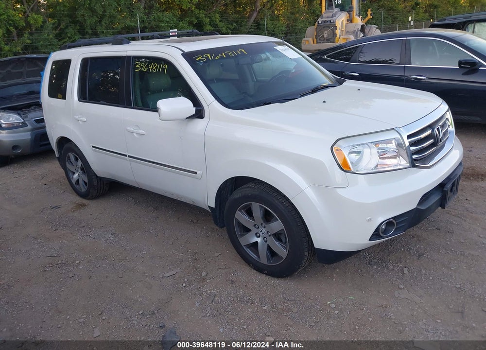 2014 HONDA PILOT TOURING VIN: 5FNYF4H9XEB003170