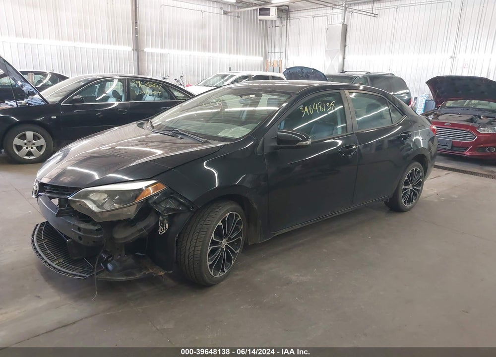 2014 TOYOTA COROLLA S PLUS VIN: 5YFBURHE7EP024522