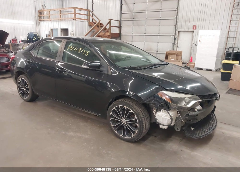 2014 TOYOTA COROLLA S PLUS VIN: 5YFBURHE7EP024522