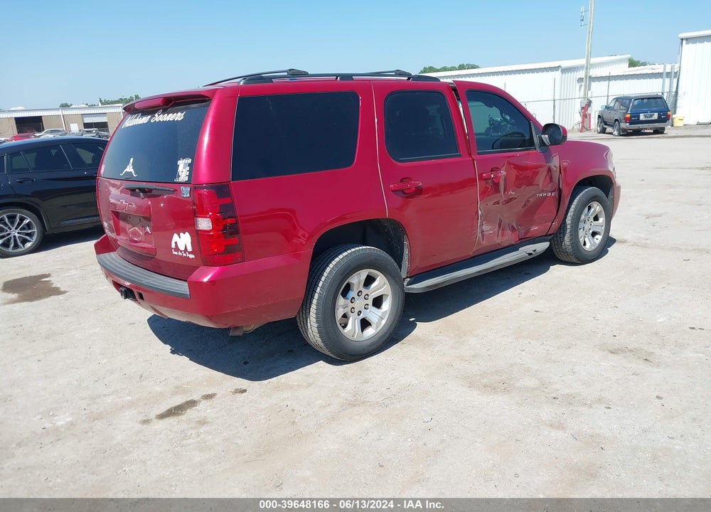 2013 CHEVROLET TAHOE LS VIN: 1GNSCAE0XDR265208