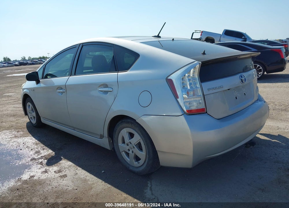 2010 TOYOTA PRIUS III VIN: JTDKN3DU4A0243577