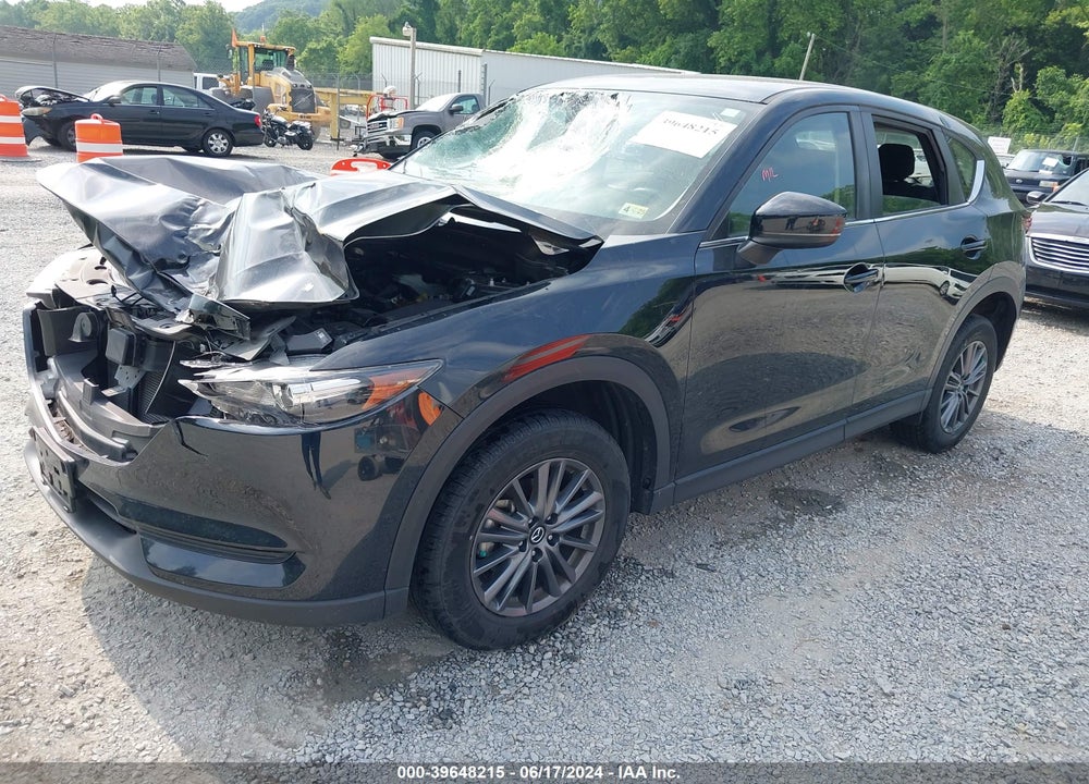 2021 MAZDA CX-5 SPORT VIN: JM3KFBBM7M0355327