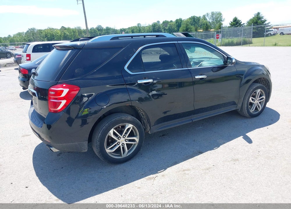 2016 CHEVROLET EQUINOX LTZ VIN: 2GNFLGE37G6125051
