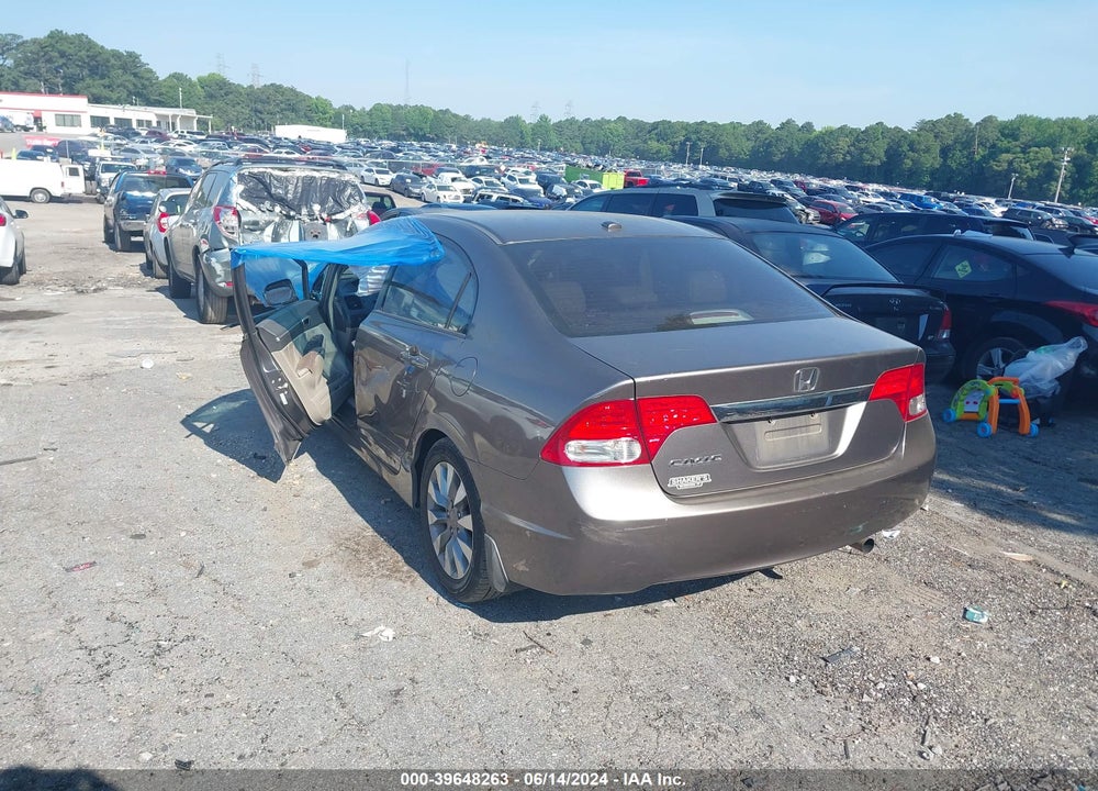 2009 HONDA CIVIC EX-L VIN: 1HGFA16969L002089
