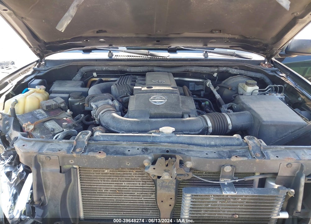 2012 NISSAN PATHFINDER S VIN: 5N1AR1NB7CC639470