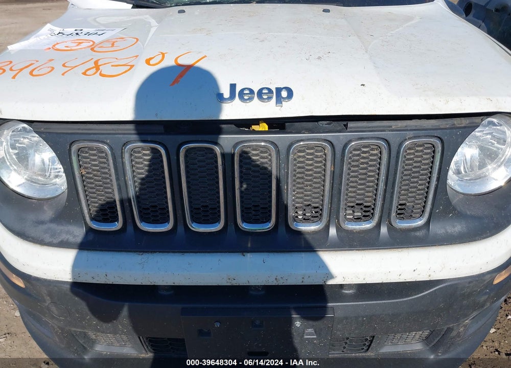 2017 JEEP RENEGADE LATITUDE 4X4 VIN: ZACCJBBB8HPE63580