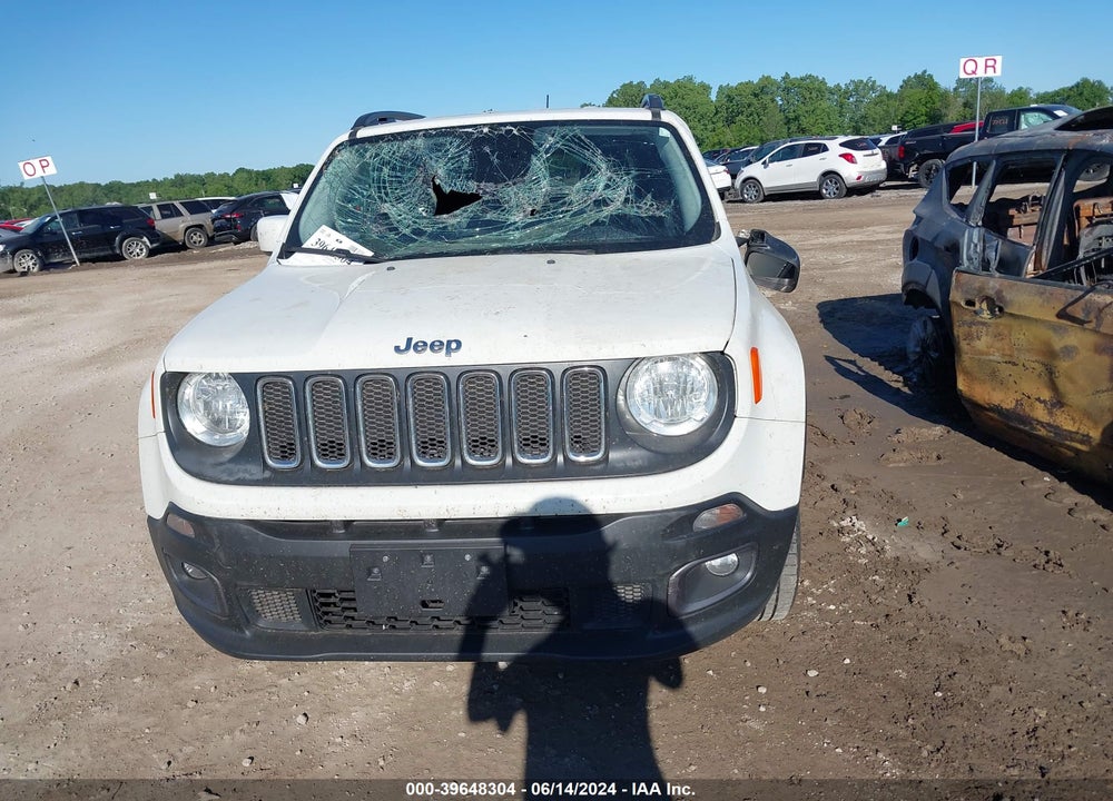 2017 JEEP RENEGADE LATITUDE 4X4 VIN: ZACCJBBB8HPE63580