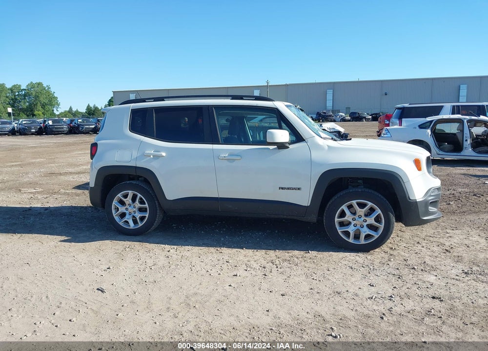 2017 JEEP RENEGADE LATITUDE 4X4 VIN: ZACCJBBB8HPE63580