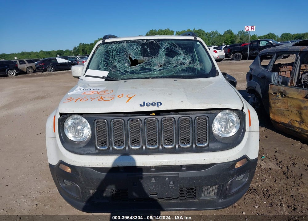 2017 JEEP RENEGADE LATITUDE 4X4 VIN: ZACCJBBB8HPE63580