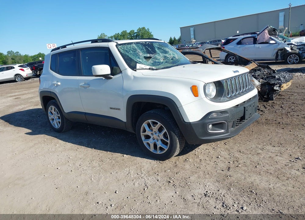 2017 JEEP RENEGADE LATITUDE 4X4 VIN: ZACCJBBB8HPE63580