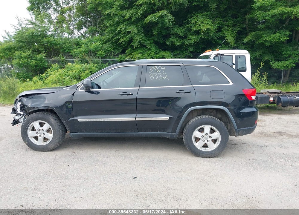 2012 JEEP GRAND CHEROKEE LAREDO VIN: 1C4RJFAG1CC134537