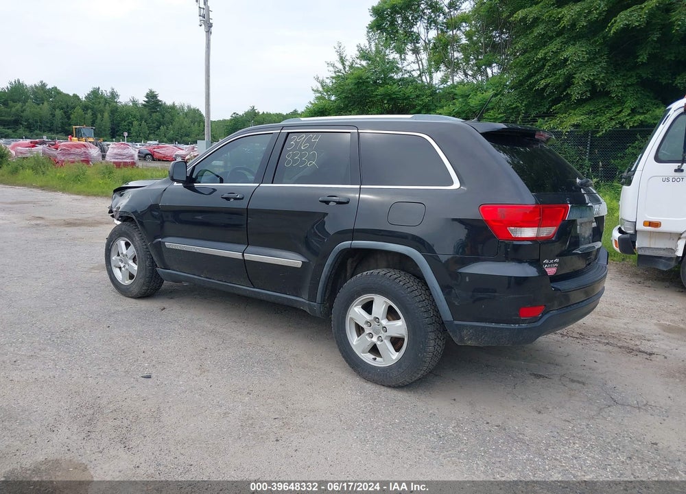 2012 JEEP GRAND CHEROKEE LAREDO VIN: 1C4RJFAG1CC134537