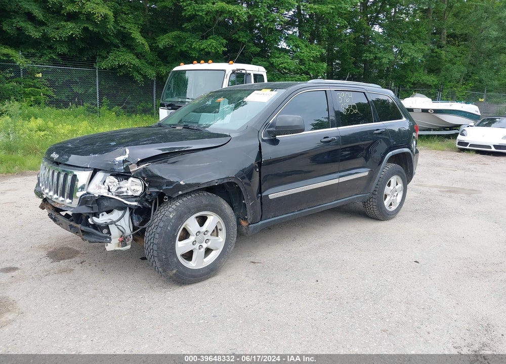 2012 JEEP GRAND CHEROKEE LAREDO VIN: 1C4RJFAG1CC134537