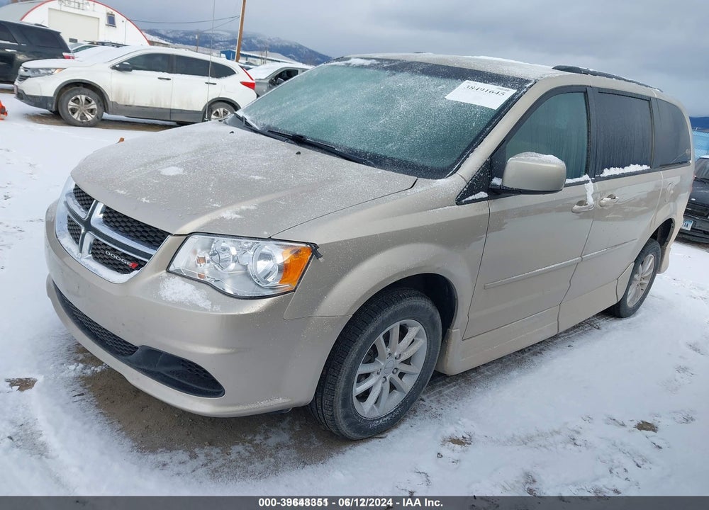2014 DODGE GRAND CARAVAN SXT VIN: 2C4RDGCG2ER190135
