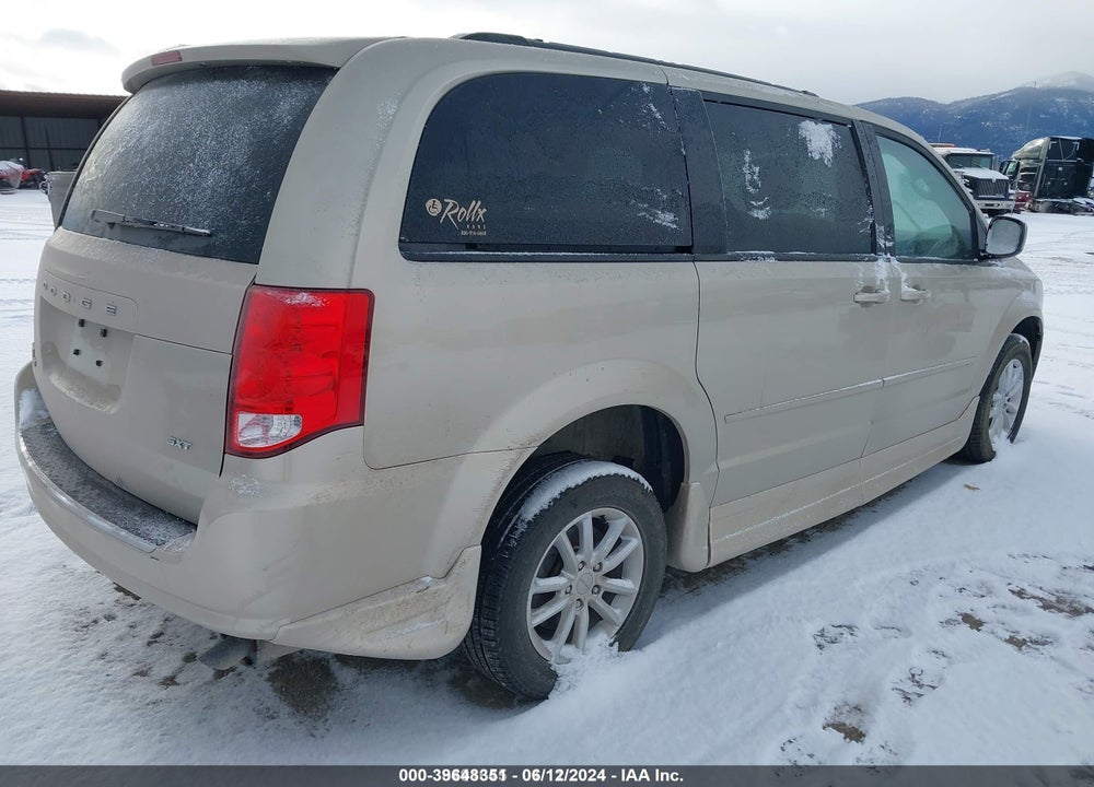 2014 DODGE GRAND CARAVAN SXT VIN: 2C4RDGCG2ER190135