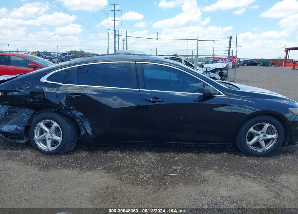 2017 CHEVROLET MALIBU LS VIN: 1G1ZB5ST2HF242134