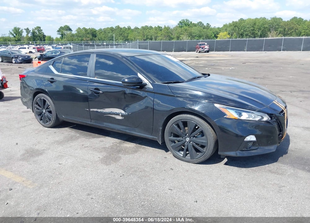 2022 NISSAN ALTIMA SR FWD VIN: 1N4BL4CV3NN375380