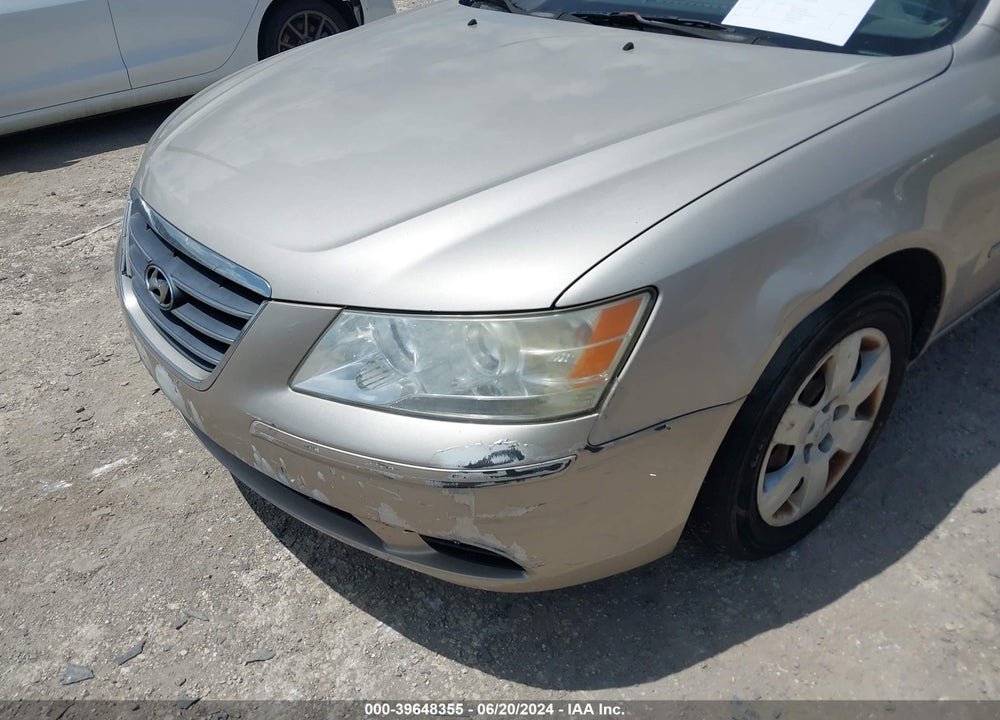 2009 HYUNDAI SONATA GLS VIN: 5NPET46C89H456737