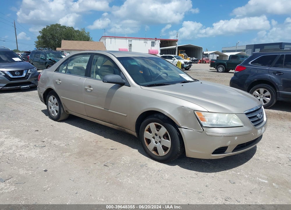 2009 HYUNDAI SONATA GLS VIN: 5NPET46C89H456737