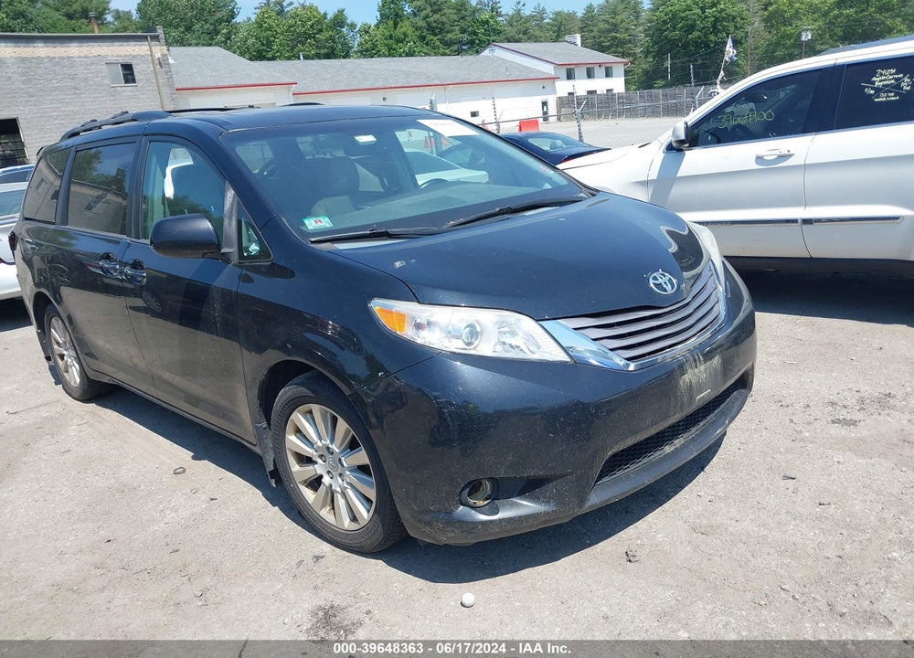 2015 TOYOTA SIENNA XLE 7 PASSENGER VIN: 5TDDK3DC5FS105141