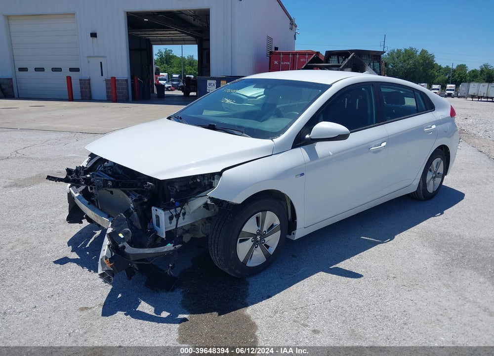 2018 HYUNDAI IONIQ HYBRID BLUE VIN: KMHC65LC3JU100470