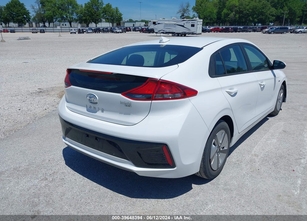 2018 HYUNDAI IONIQ HYBRID BLUE VIN: KMHC65LC3JU100470