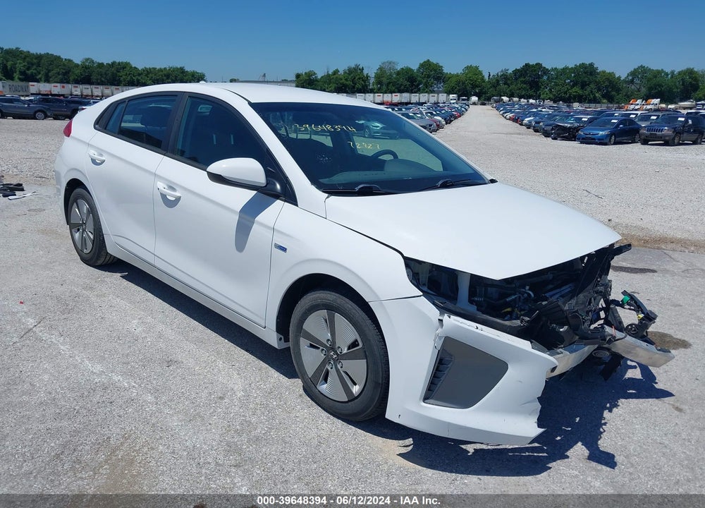 2018 HYUNDAI IONIQ HYBRID BLUE VIN: KMHC65LC3JU100470