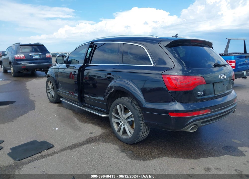 2013 AUDI Q7 3.0 TDI PREMIUM VIN: WA1WMAFE0DD004372
