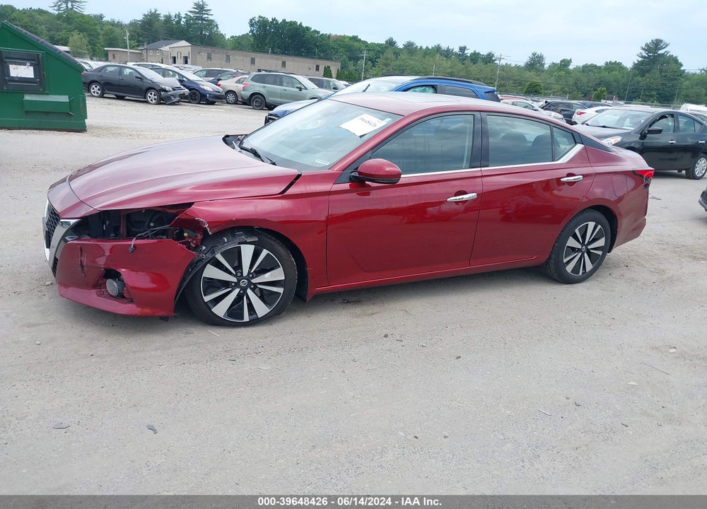 2019 NISSAN ALTIMA VIN: 1N4BL4DW7KN306338