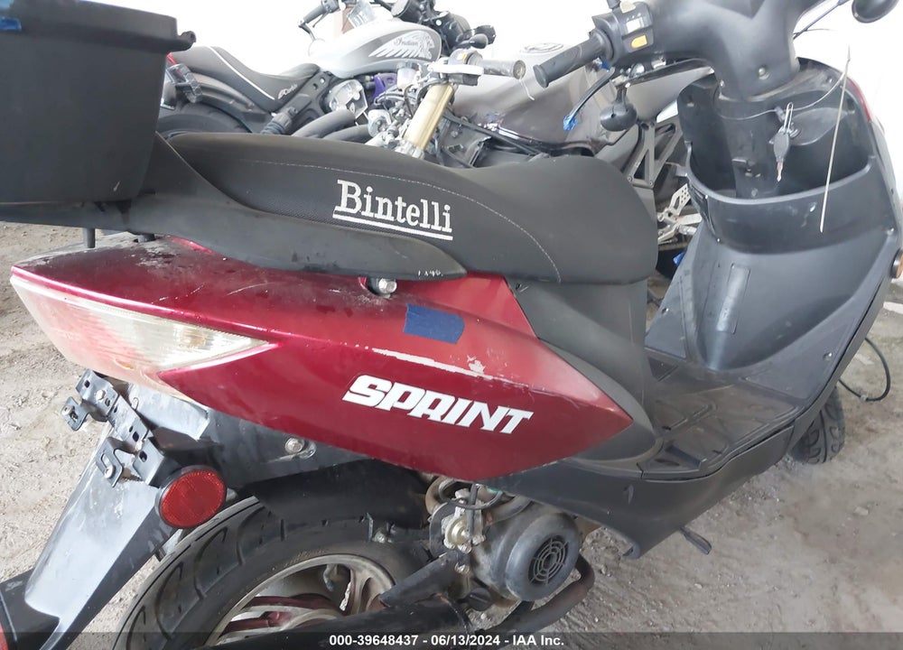 2018 BINTELLI SPRINT VIN: LLPVGBAA3J1E26467