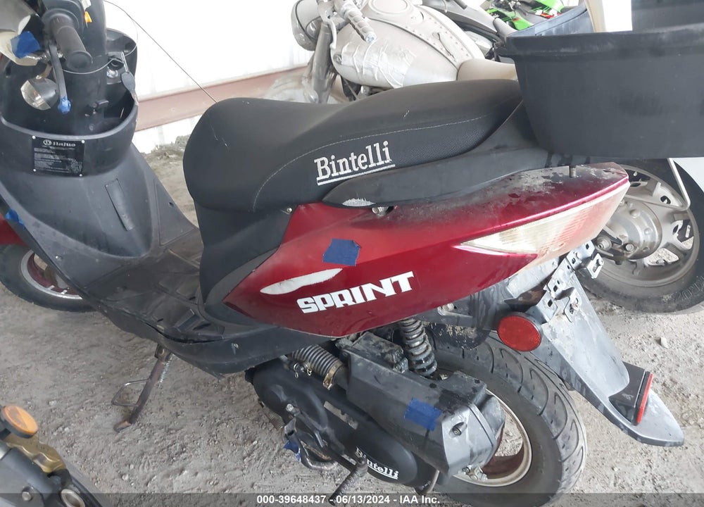 2018 BINTELLI SPRINT VIN: LLPVGBAA3J1E26467