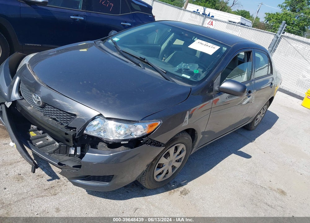 2009 TOYOTA COROLLA LE VIN: JTDBL40E69J006640