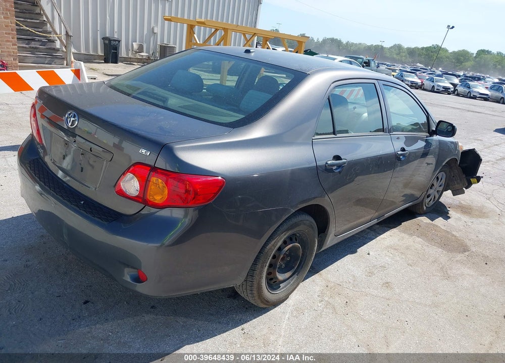 2009 TOYOTA COROLLA LE VIN: JTDBL40E69J006640