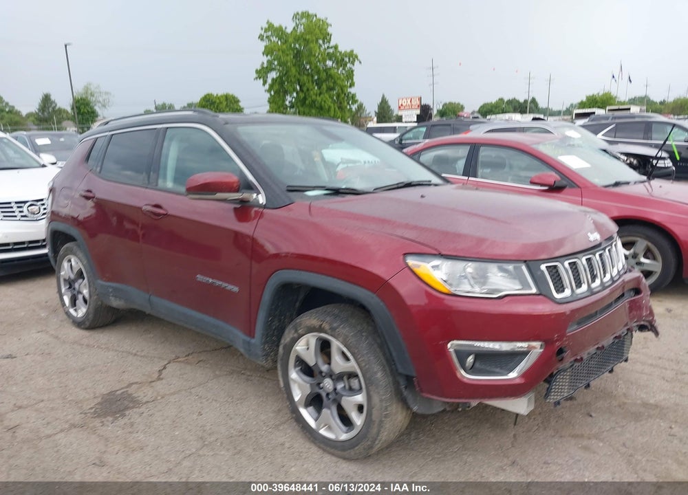 2020 JEEP COMPASS LIMITED 4X4 VIN: 3C4NJDCB7LT251306